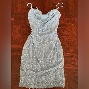 Oh Polly embellished mini dress